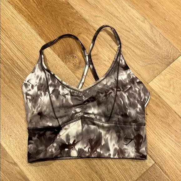 Gymshark Women's Longline‎ Sports Bra - Brown XS - Image 4