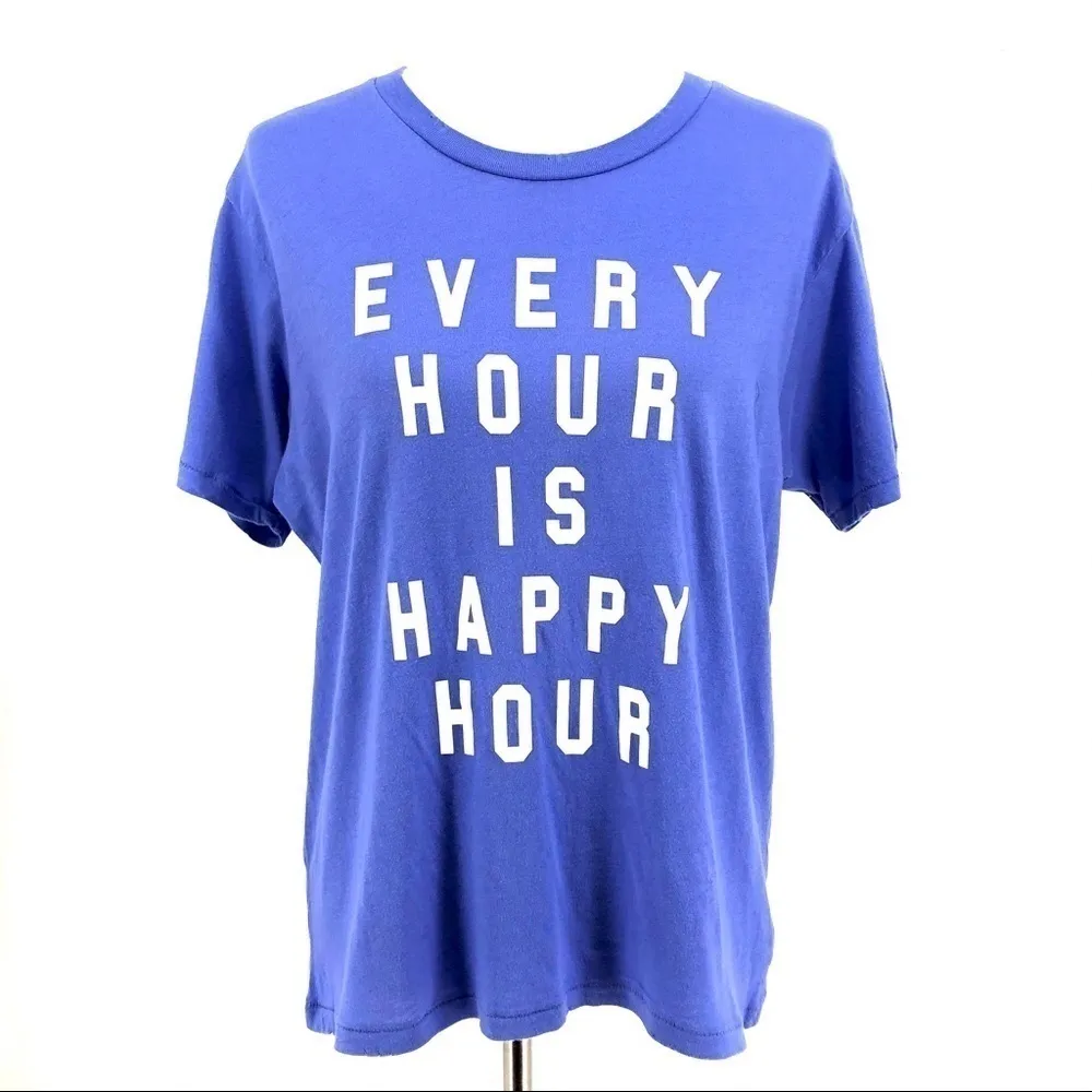 Wildfox every hour is happy hour graphic keke tee - Image 4