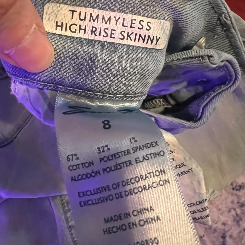 Seven7 Tummyless high rise skinny jeans - Image 5