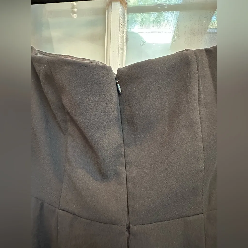 Cupcakes and Cashmere Lexy Off Shoulder Elegant Black Dress Size 8 Medium NWT - Image 6