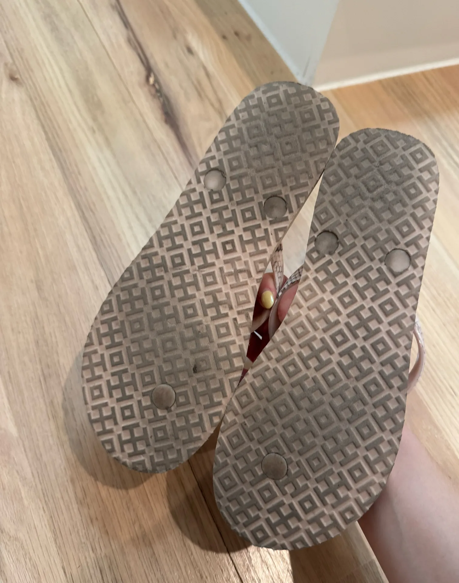 Tory Burch Snakeskin Flip Flops  - Image 3