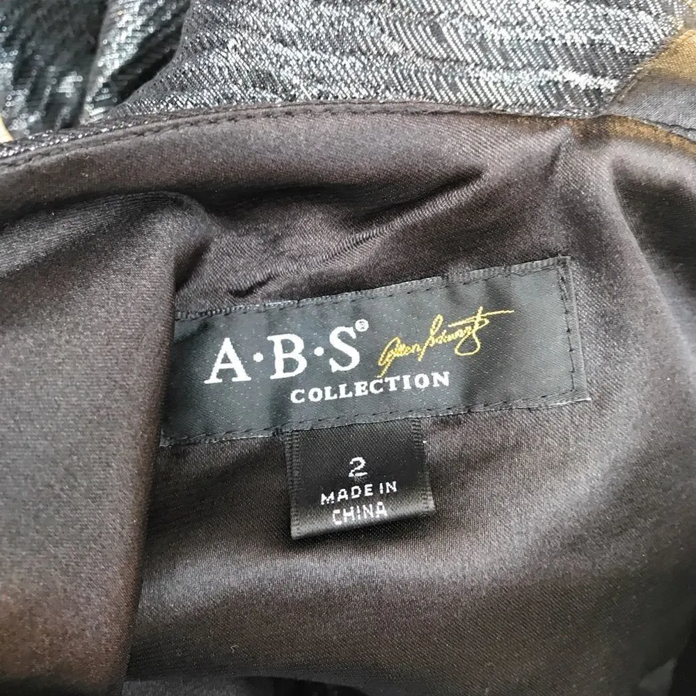 ABS Collection Allen Schwartz One Shoulder‎ Dress - Image 6