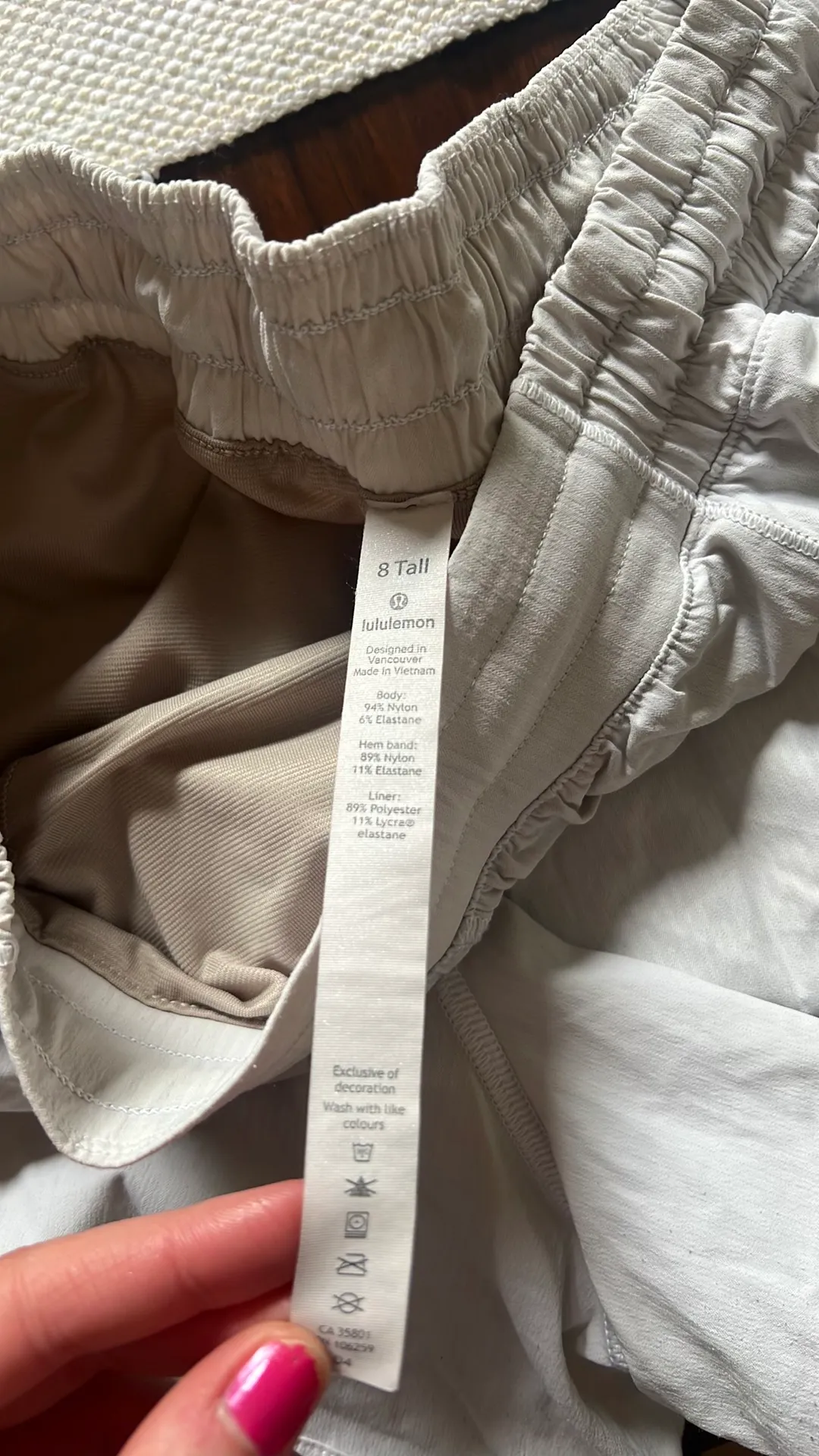 White Hotty Hot 2.5” Shorts - Image 3