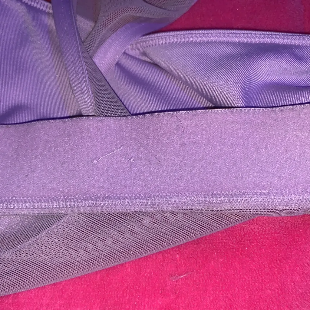 PINK Sport Ultimate Lavender Lightly Lined Sports Bra - Image 6