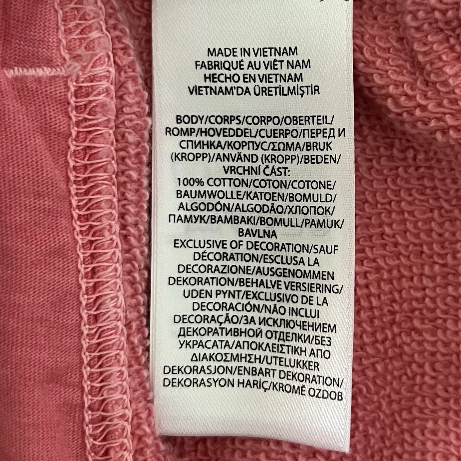 Polo Ralph Lauren Fleece Drawstring Pink Cotton Womens Shorts - Image 7