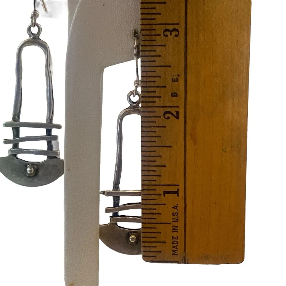 Retro Pendant Earrings Vintage Fashion Silvery Women Jewelry Bohemian Summer Silver - Image 4