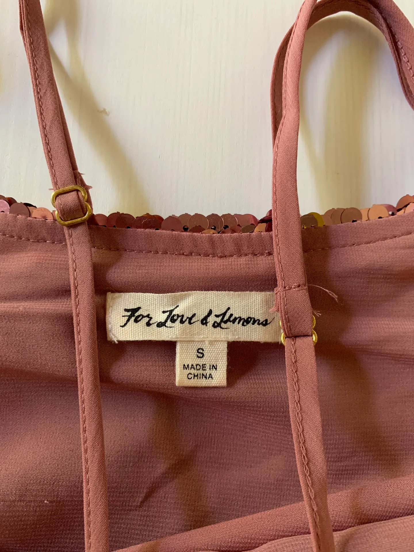 For Love And Lemons Sequin Changing Mini Dress - Image 8