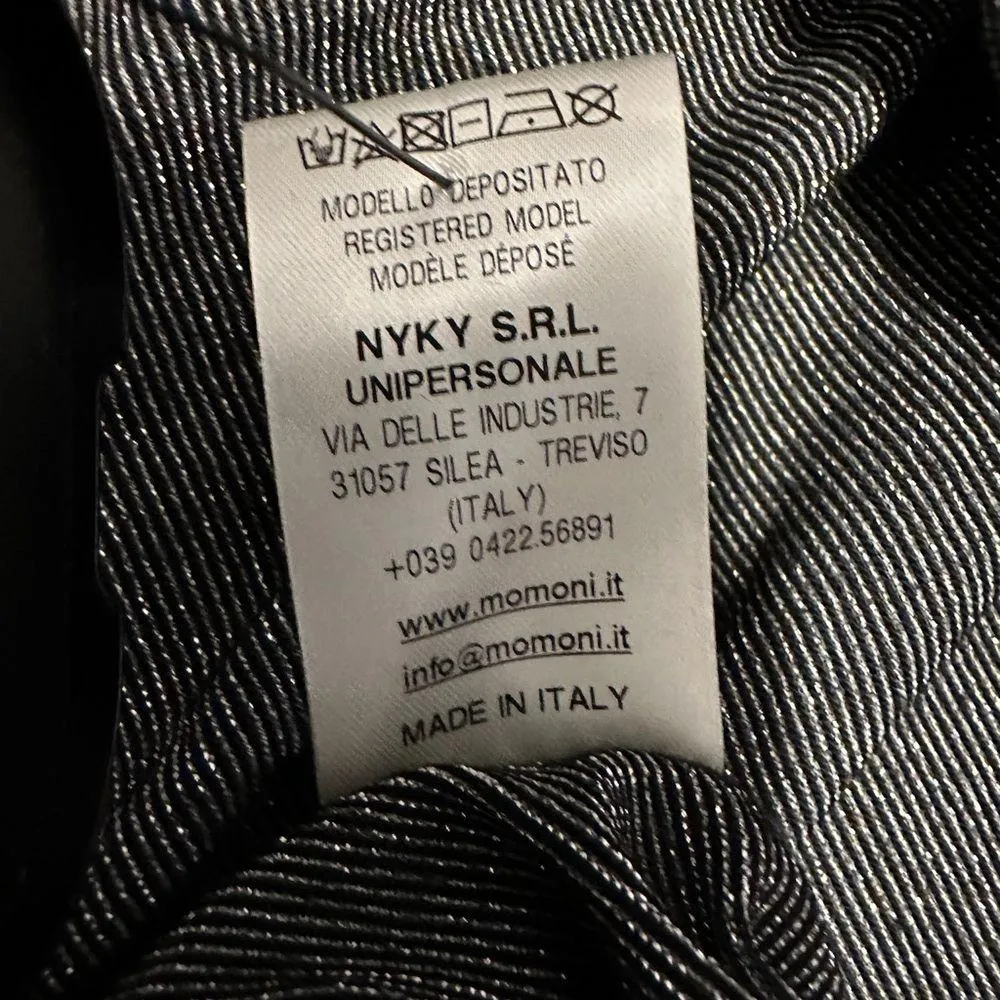 Momoni Black Silver Sparkly Dress Gathered Waist (Size 40/US 2) NWOT - Image 11