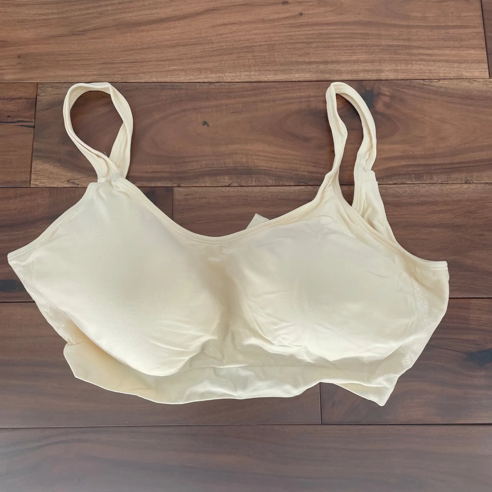Truekind Daily Comfort Wirefree Shaper Bra 3XL Cream Full Coverage Support Size undefined - Image 5