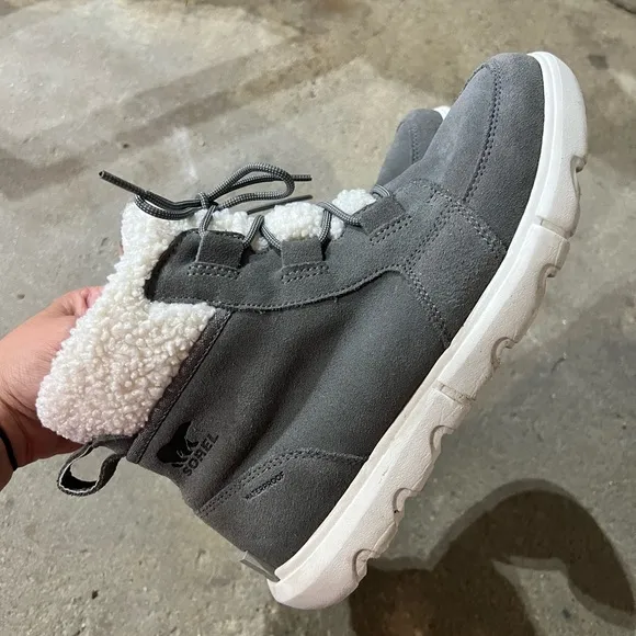 Sorel  EXPLORER NEXT™ CARNIVAL WINTER BOOT Gray Winter Boots waterproof - Image 2