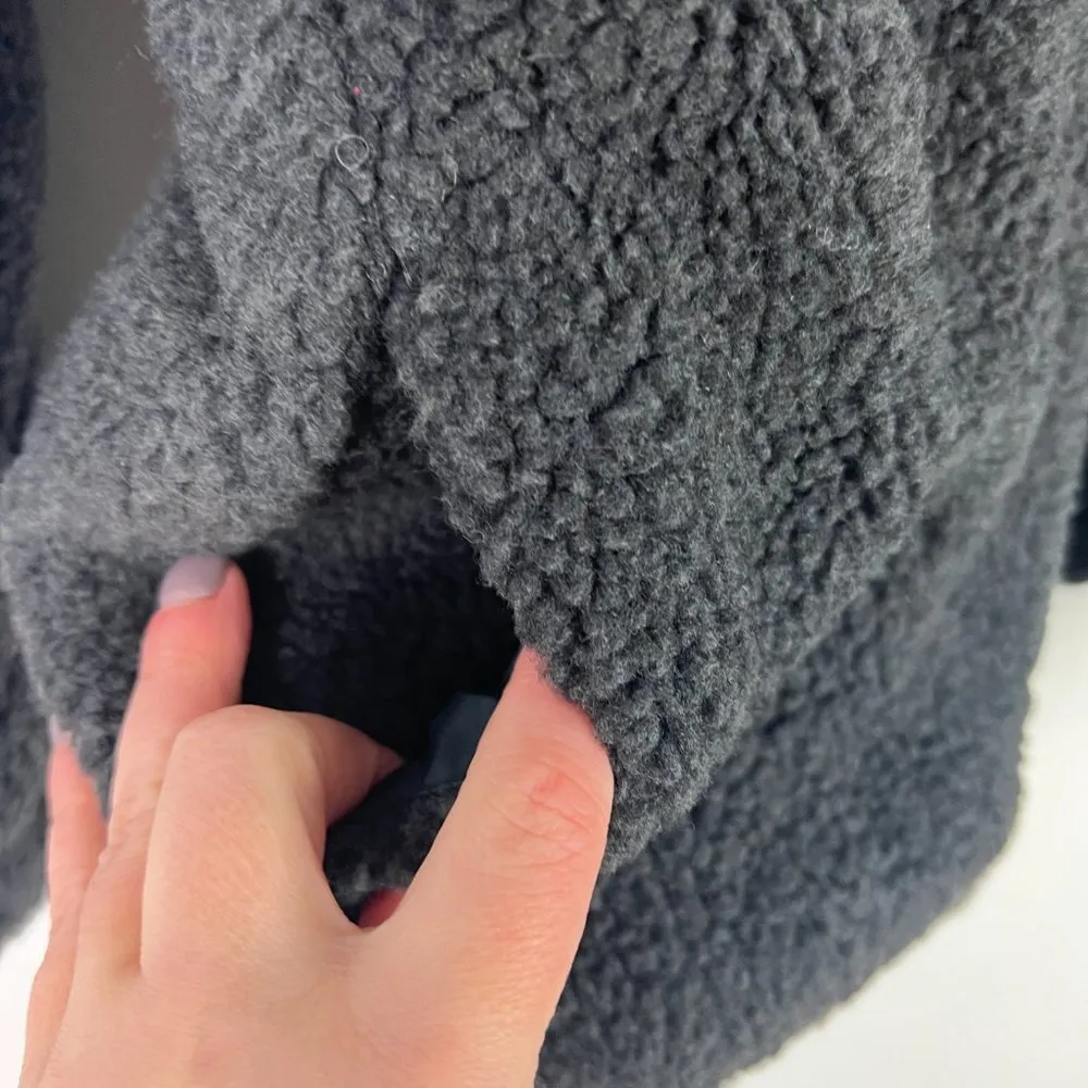 NWOT Universal Thread Sherpa Jacket Dark Grey Size XS NEW S2224 - Image 10