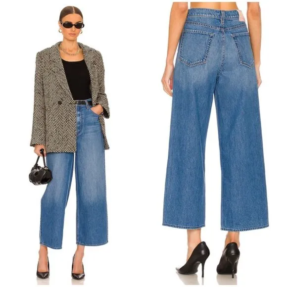 💕MOTHER SNACKS!💕 The Fun Dip Ankle Jeans ~ Delicious Memories 26 NWT - Image 2