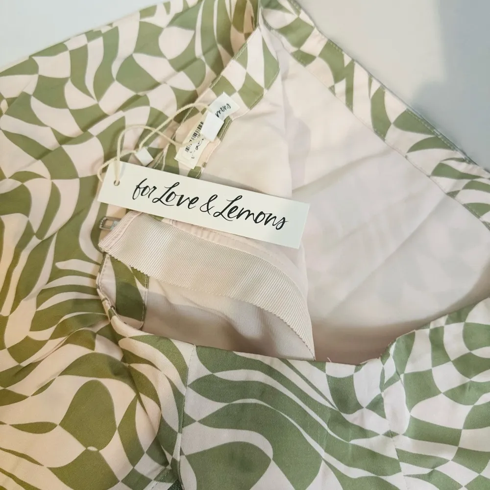 FOR LOVE & LEMONS - NWT Aiko Checkered Mini Skirt  High Waist- Size Large - Image 8