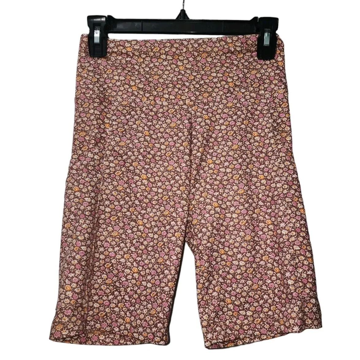 Lou and Grey Active Crop Top & Bike Shorts Set Floral‎ Print Athleisure  Small - Image 5