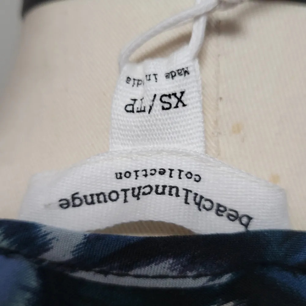 BeachLunchLounge Piper Printed Ecovero Top for Women in Blue Falls Size XS - Image 9