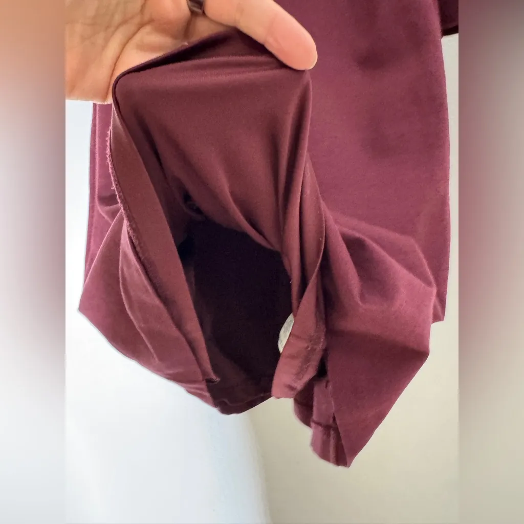 Boden Womens‎ Maroon Pink Colorblock Cut Out Tilly Tunic Shift Dress US6R Size 6 - Image 5