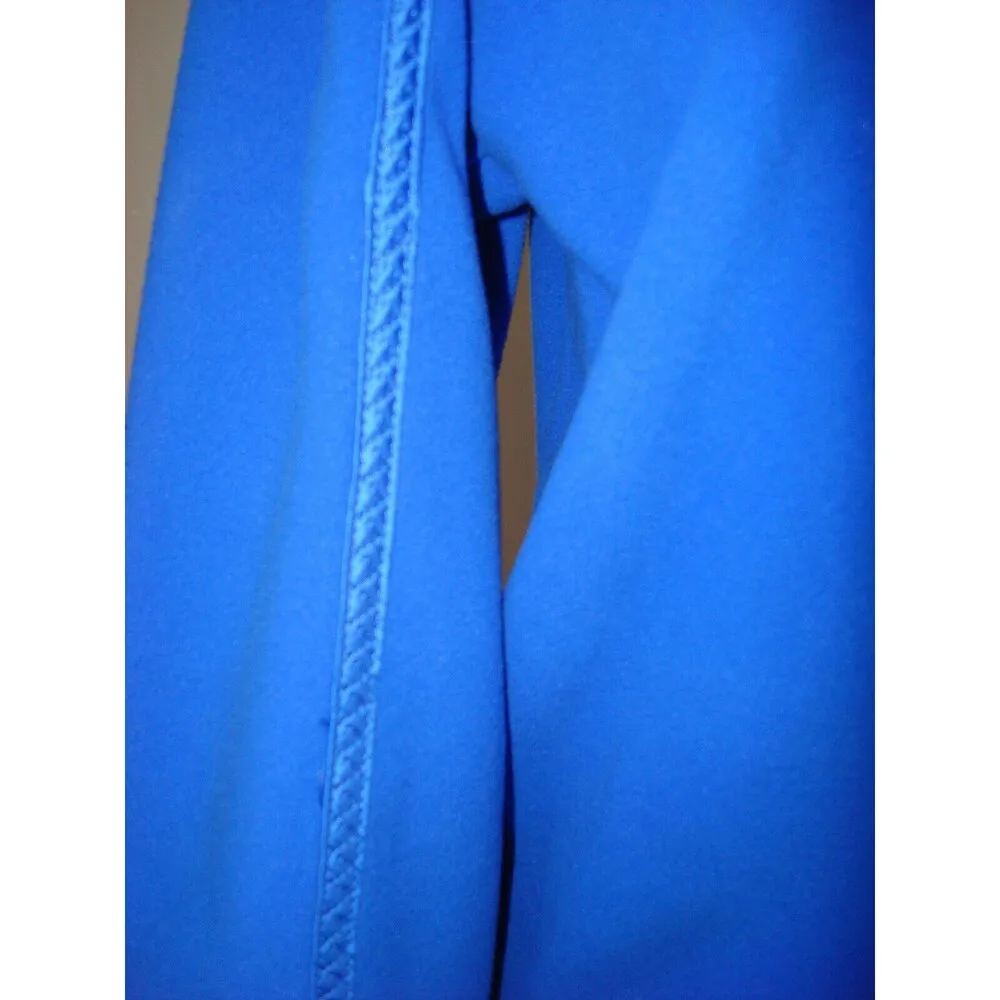 New NWT Adidas Stella McCartney M Bright Blue $250 Fleece Hoodie Jacket Warm Size M - Image 4