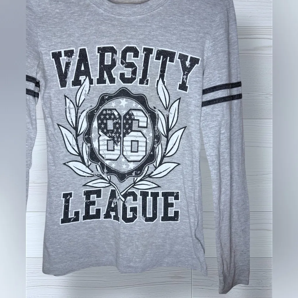 ZENANA OUTFITTERS Women’s Long Sleeve Casual Varsity Tee - Image 4