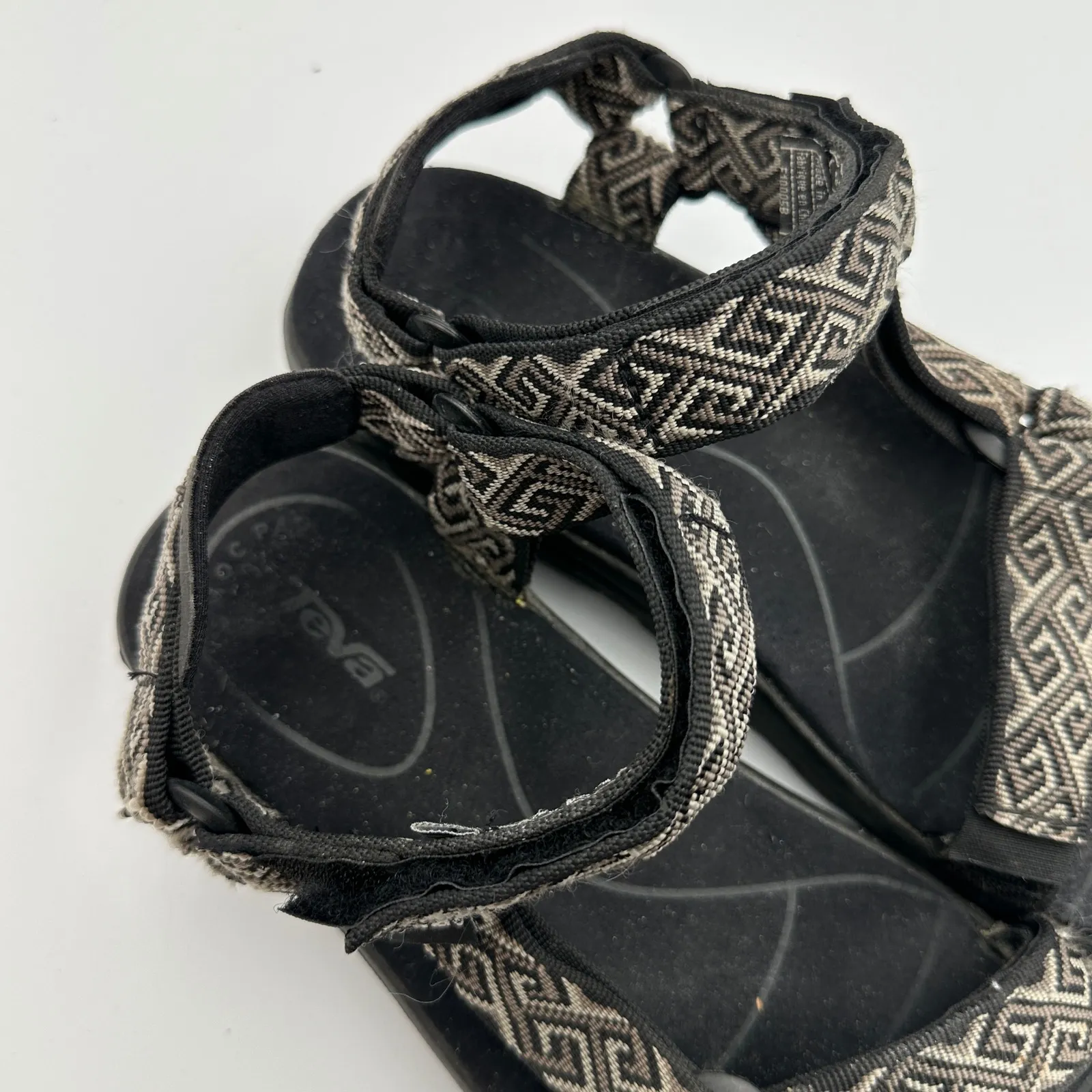 Teva Women's Sandal 9 Black‎ Sport Hiking Water Strap Sandals Pattern Outdoor - Image 9