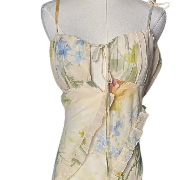 Hope & Ivy Floral Ruffle Maxi Dress - Image 5