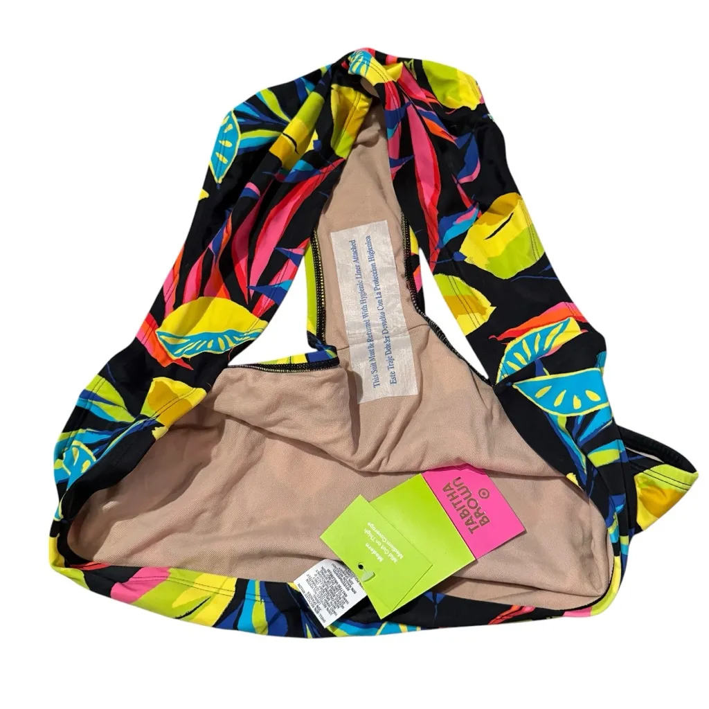 Tabitha‎ Brown x Target Black Multi Tropical Lemon Print Bikini Bottoms 3X NEW - Image 3
