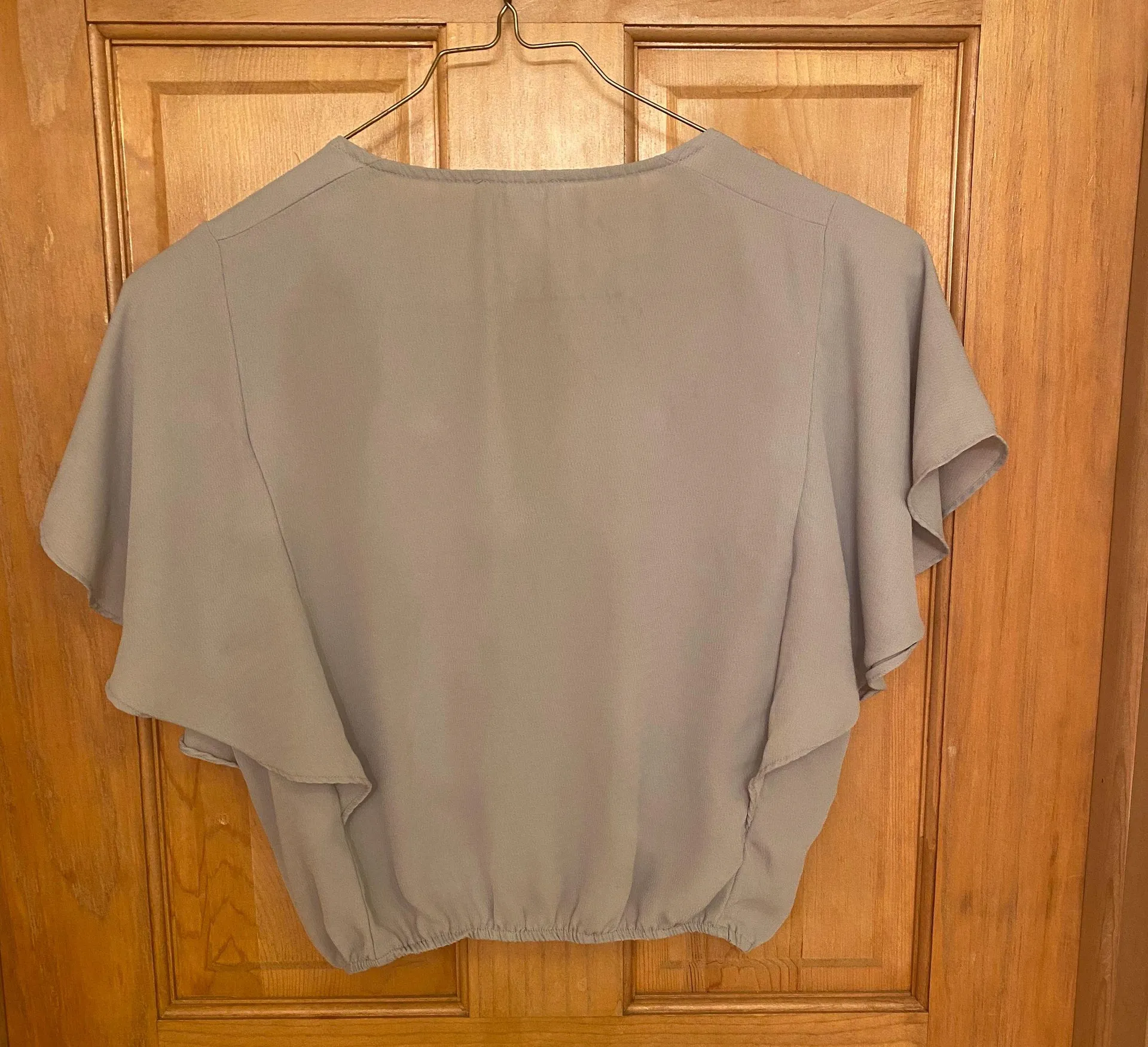 Cropped Top Blouse Size M - Image 2