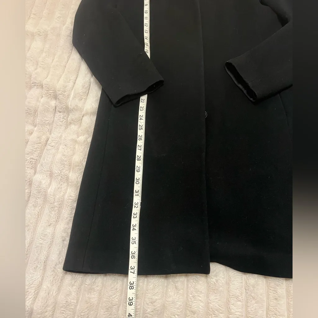 Banana republic wool and cashmere coat size small - Image 8