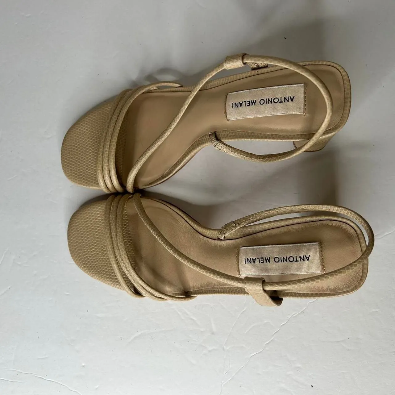 Antonio-melani Women's Tan and Cream Sandals - Image 3