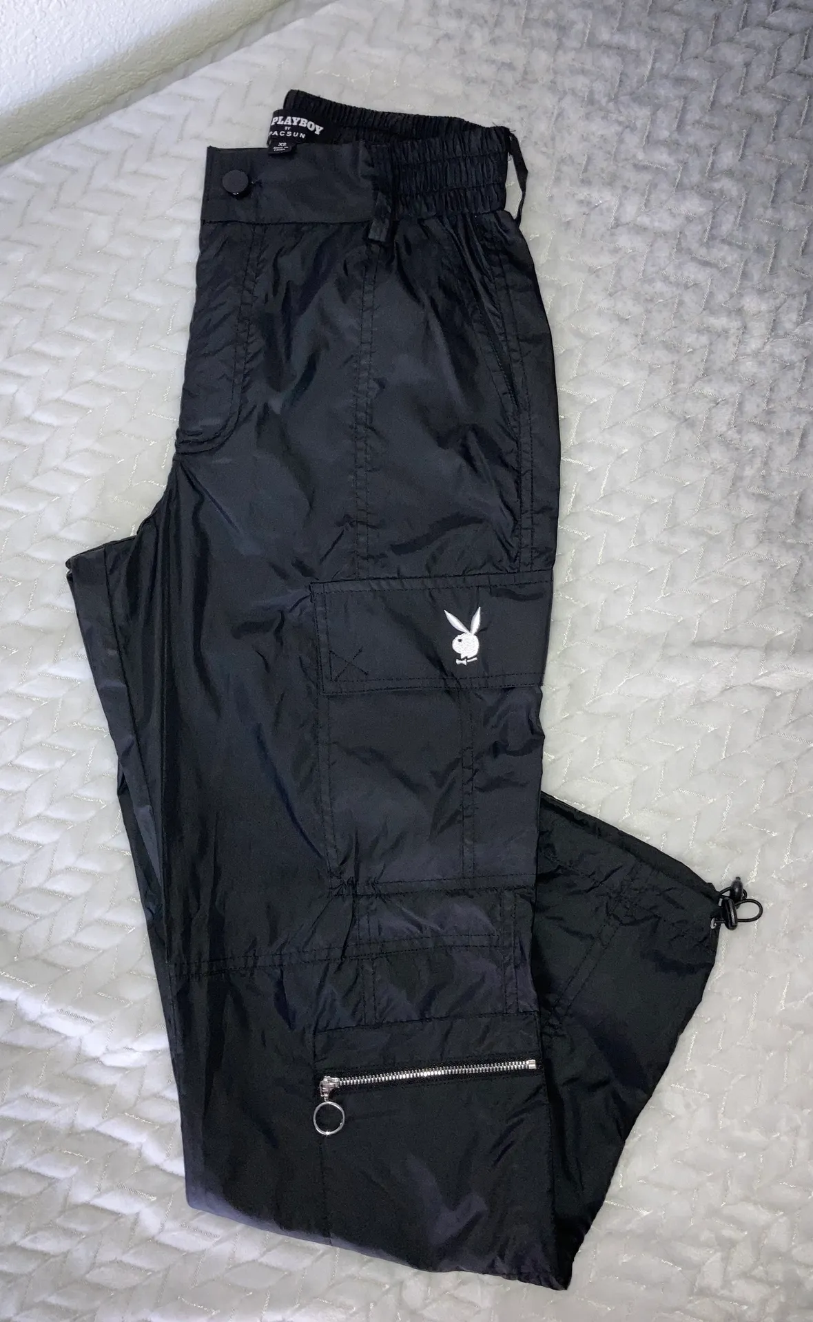 Playboy By PacSun Nylon Cargo Pants - Image 4