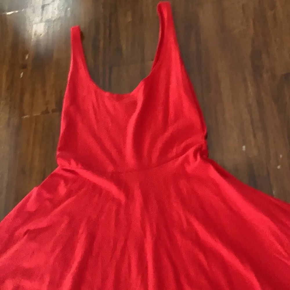 Urban Outfitters Sparkle & Fade Red Fit Flare Skater Sleeveless Dress XS EUC - Image 8