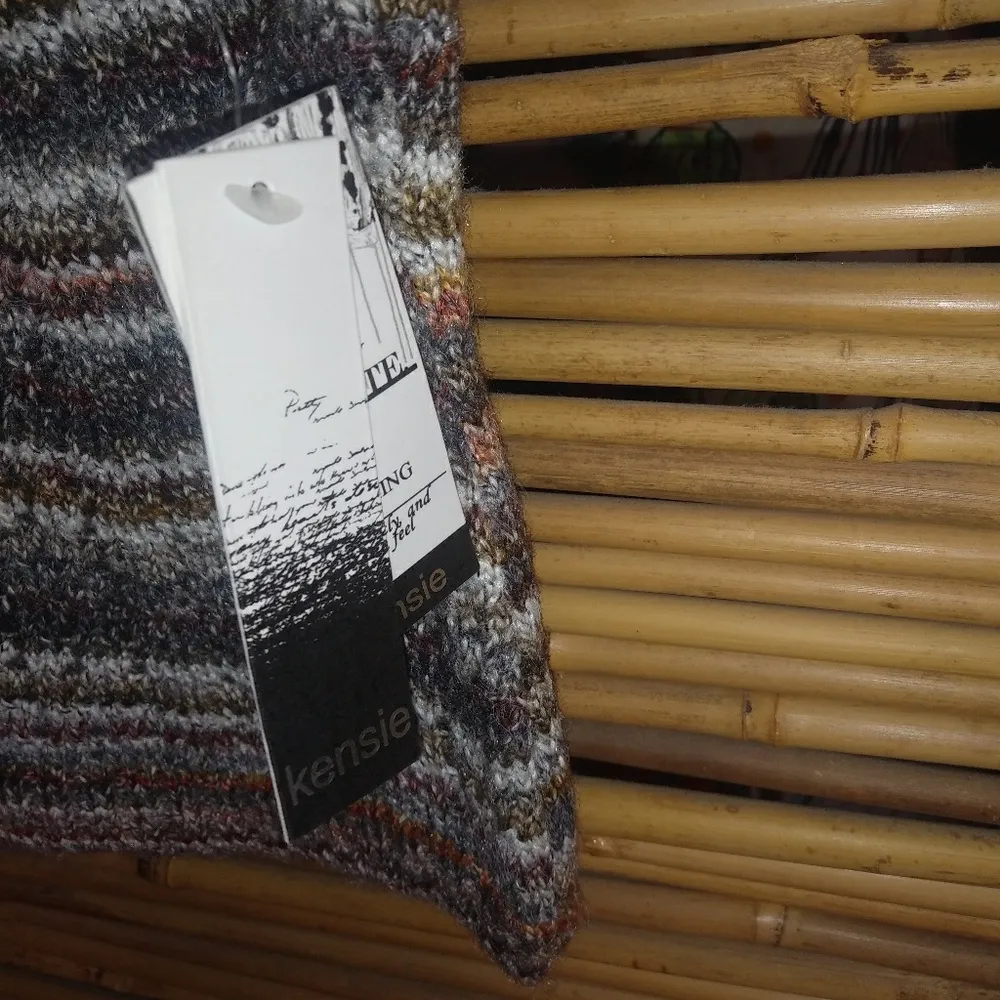 Kensie Earth Tones Sweater Vest XL Plus - Image 3