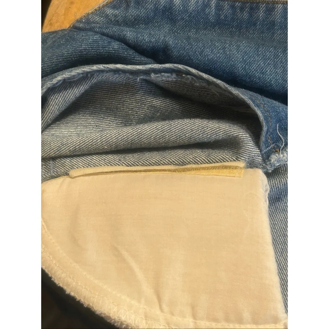 Vintage Jeanjer Jordache Denim Jacket Blazer Size MEDIUM (5806) - Image 7