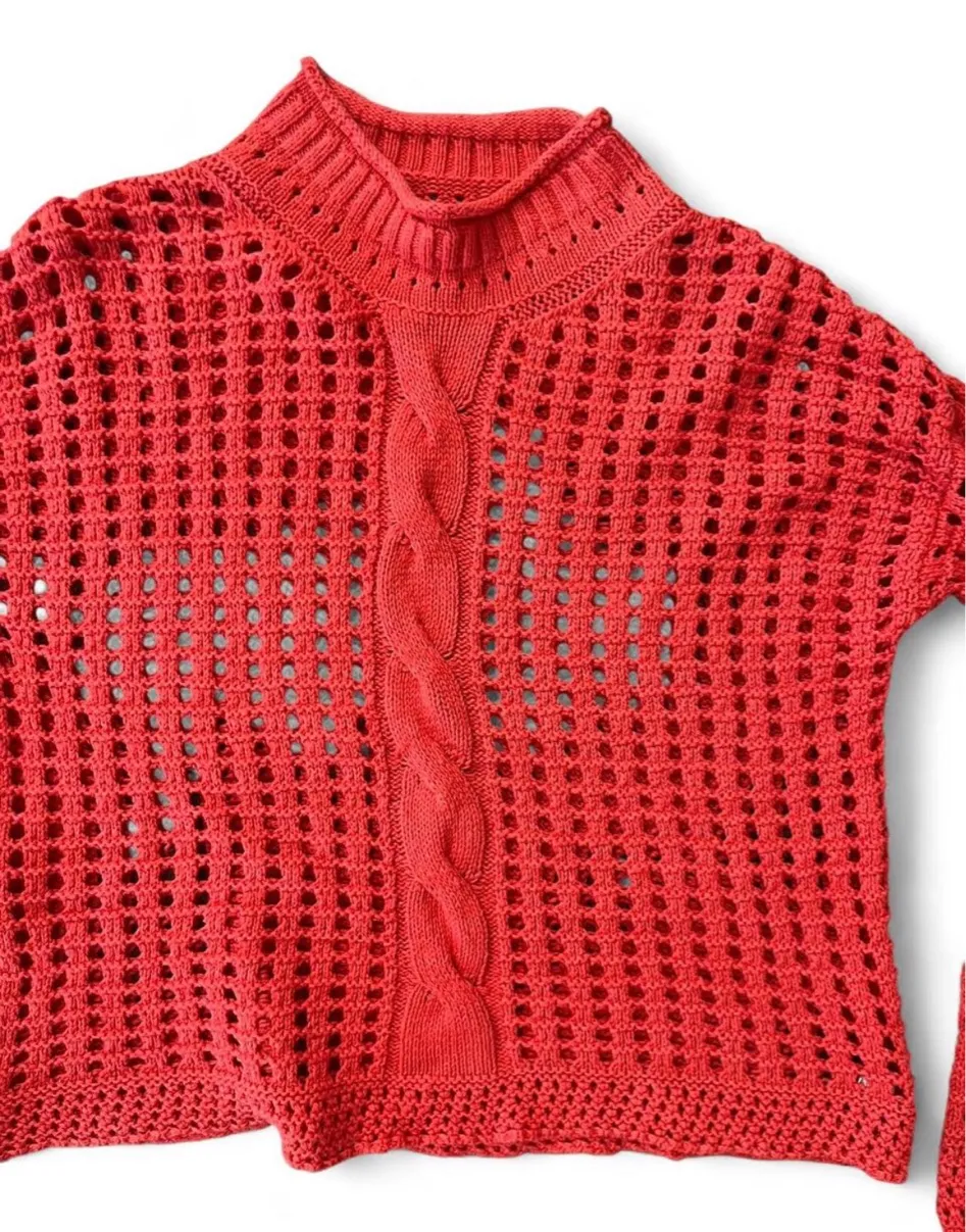 Free People Basket Weave Sweater - Image 7