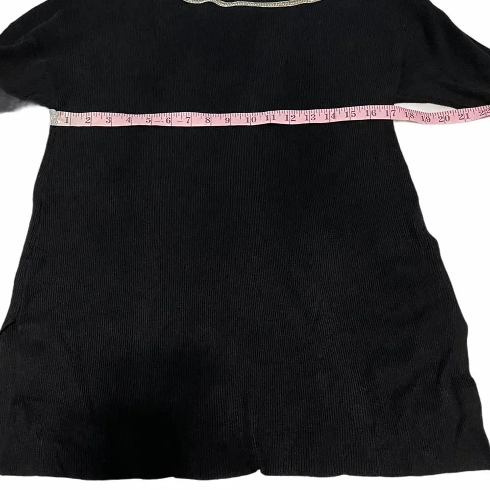 Thalia Sodi Off The Shoulder Sweater Black Large‎ - Image 9