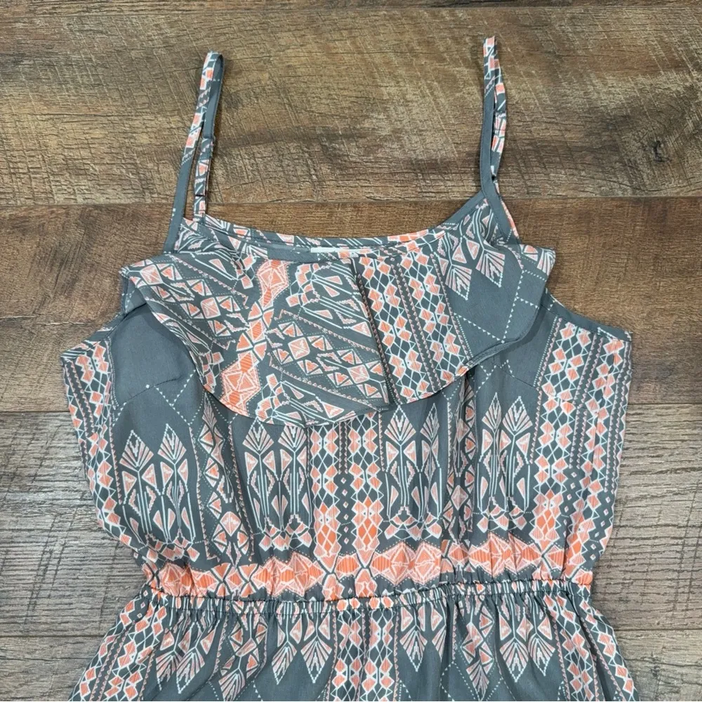 Olive & Oak Ruffle Neck Adjustable Strap Dress - Image 3