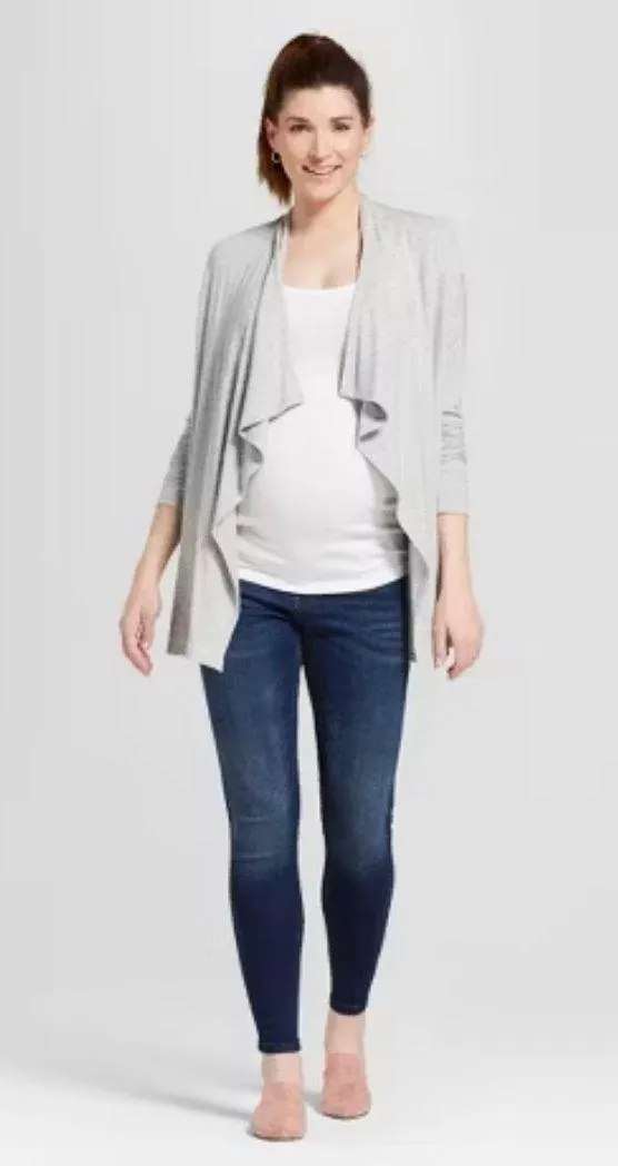 Under Belly Skinny Maternity Jeans - Isabel Ingrid super stretch - Image 4