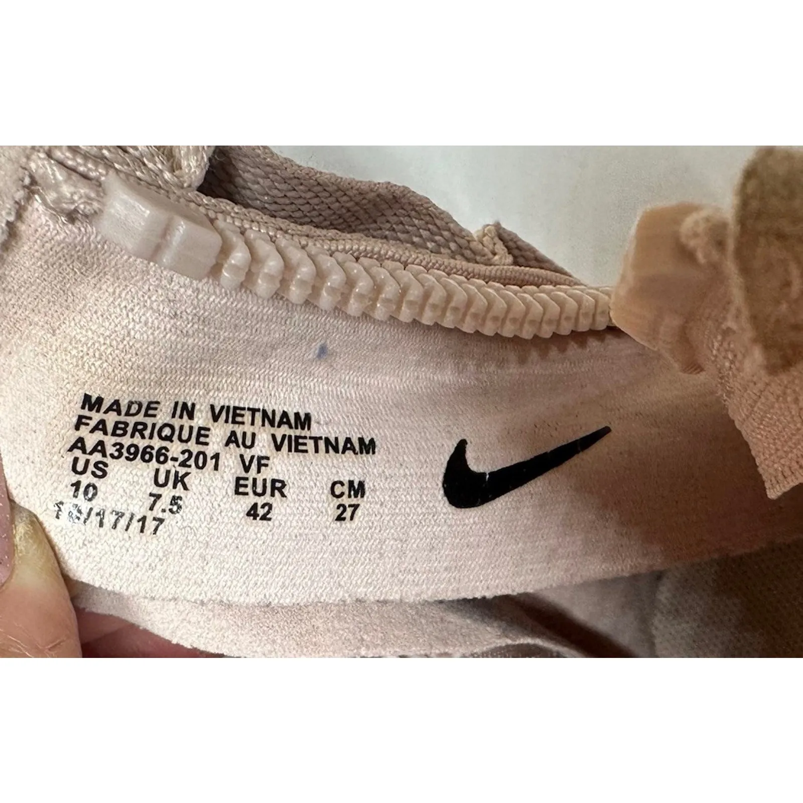 Nike SF Air Force 1 Mid Particle Pink Sneakers Boots Sz 10 No Straps AA3966-201 - Image 11