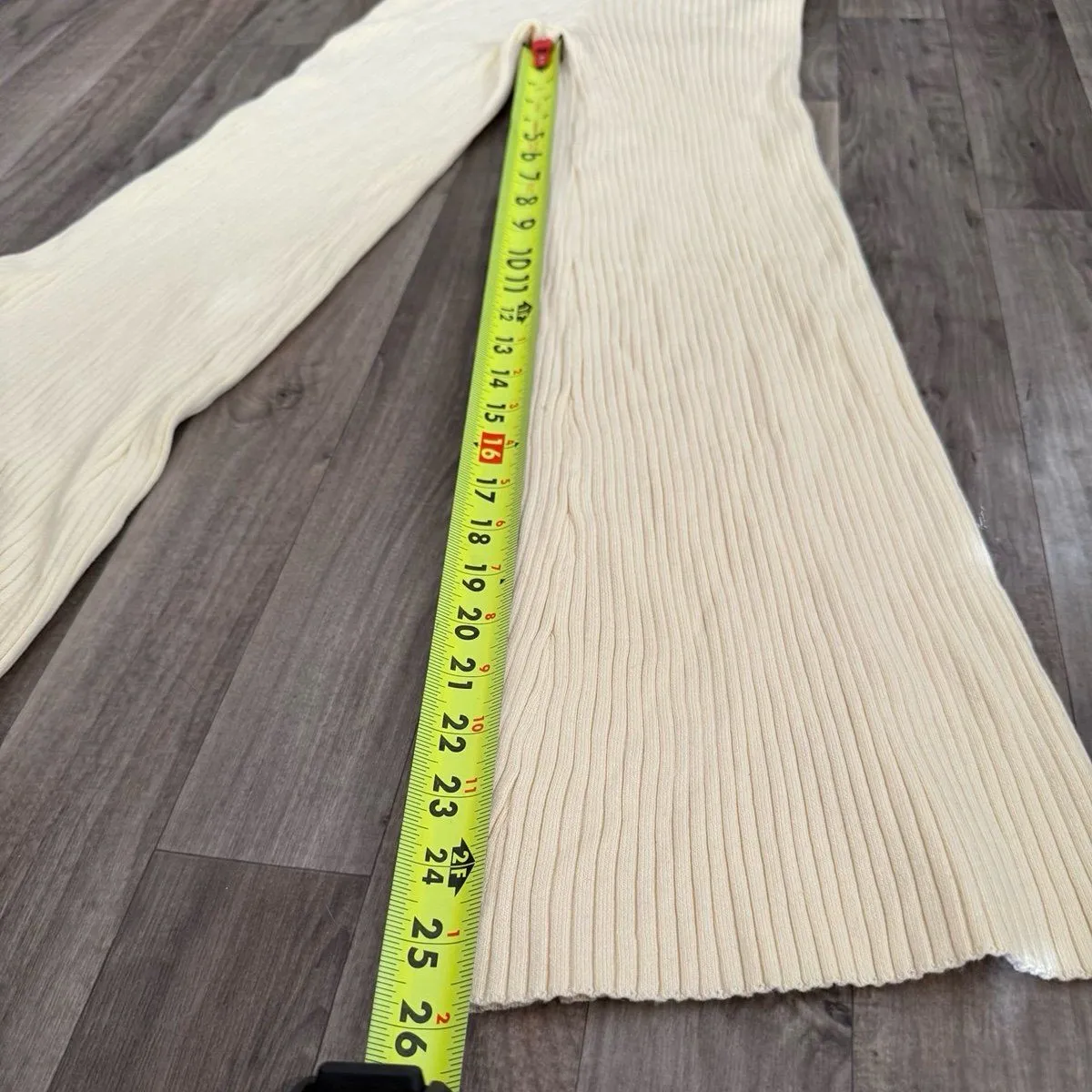 4th & Reckless viscose lounge sweater knit flare pants Size 4 - Image 3