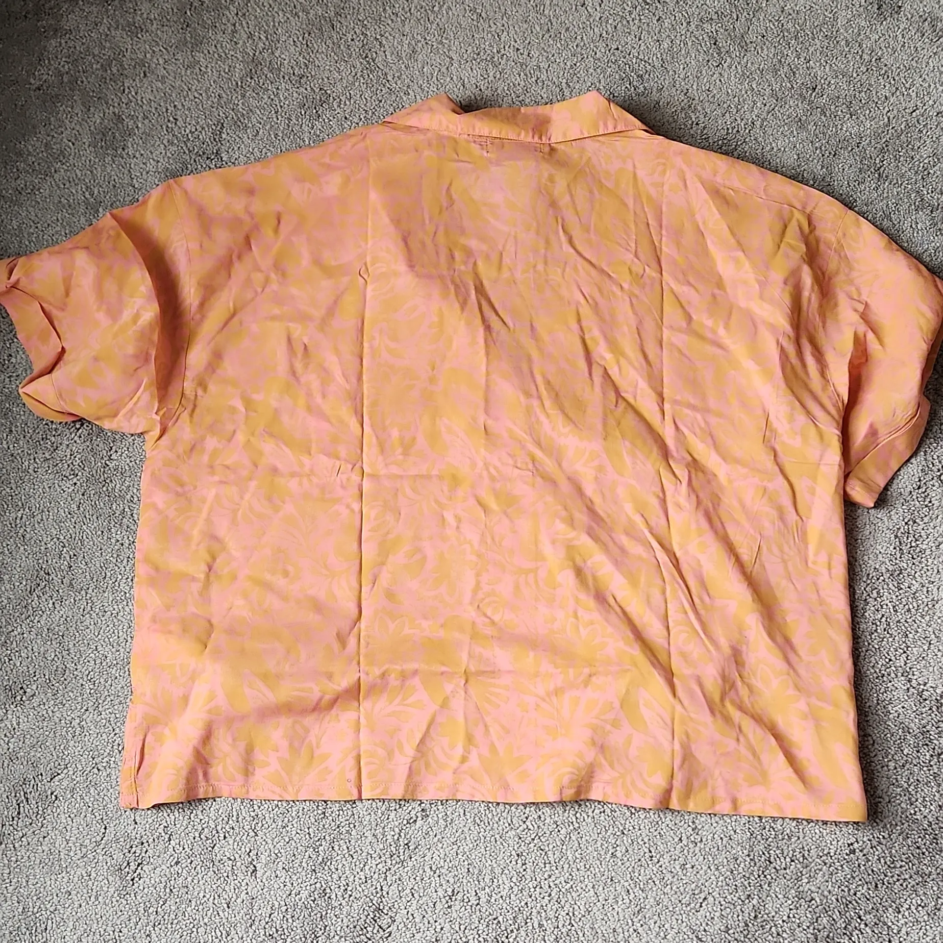 Prana Fresca Floral Fauna Iguala Button Down Top SIZE XL - Image 6