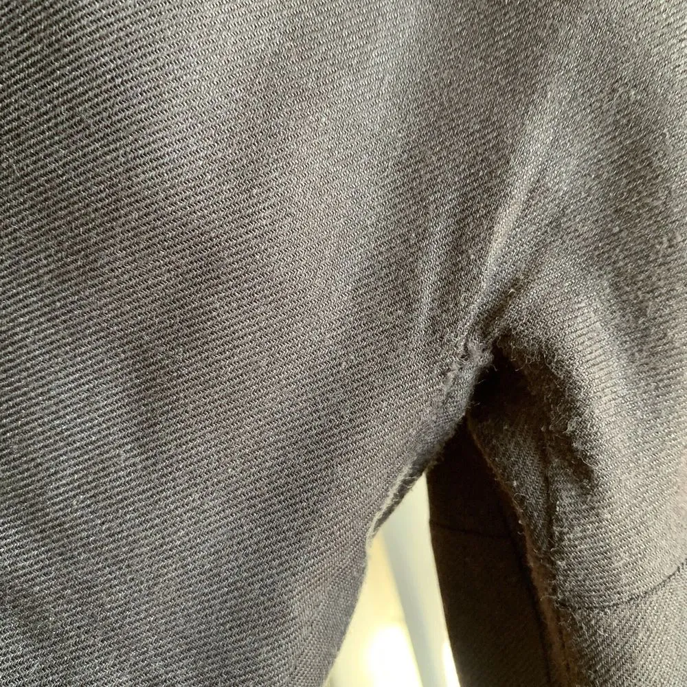 Vintage Chloe Womens Size 36 Gray Cocktail Scoop Neck Sheath Dress - Image 5