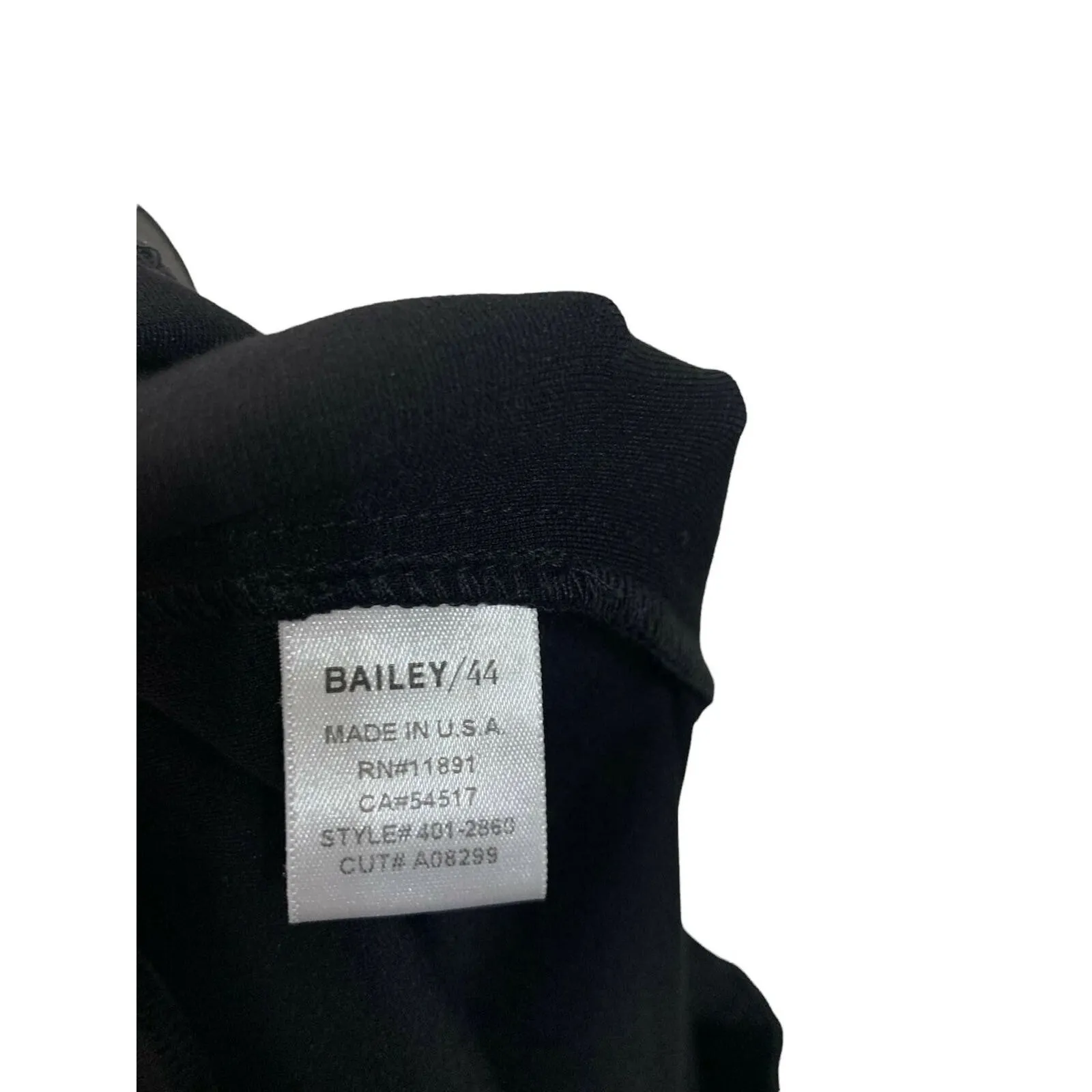 Bailey‎ 44 Passion Ruffle-Hem Cropped Pants Black Size Small - Image 6