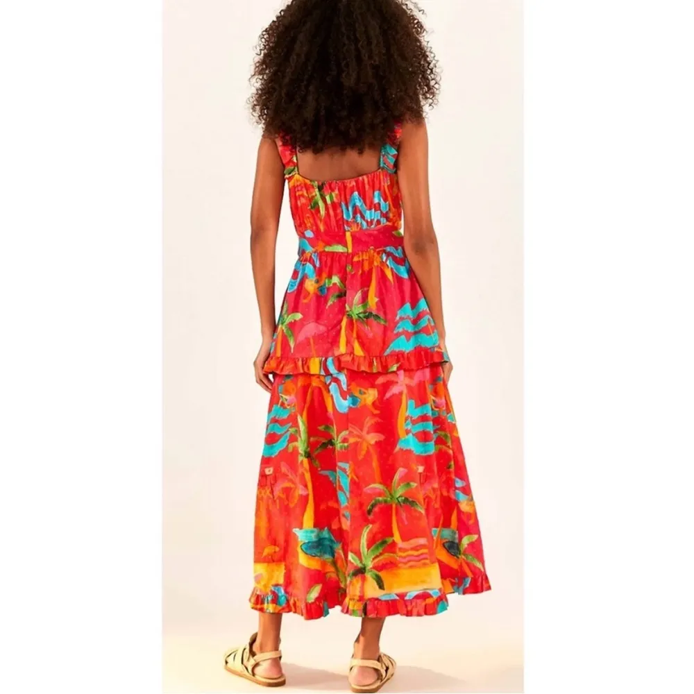 Farm Rio Ipanema Midi Dress - Image 4