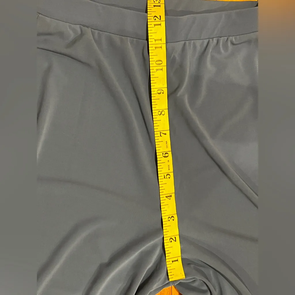 ZARA Blue Wide Leg Palazzo Pants With Slit High Waist
Elastic Waist Size S - Image 8