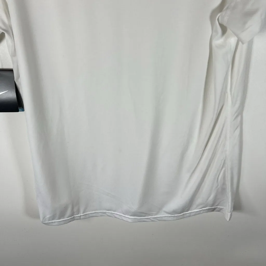 Nike Dri-FIT Women’s XL White V-Neck Short Sleeve Athletic‎ Shirt New With Tags - Image 10