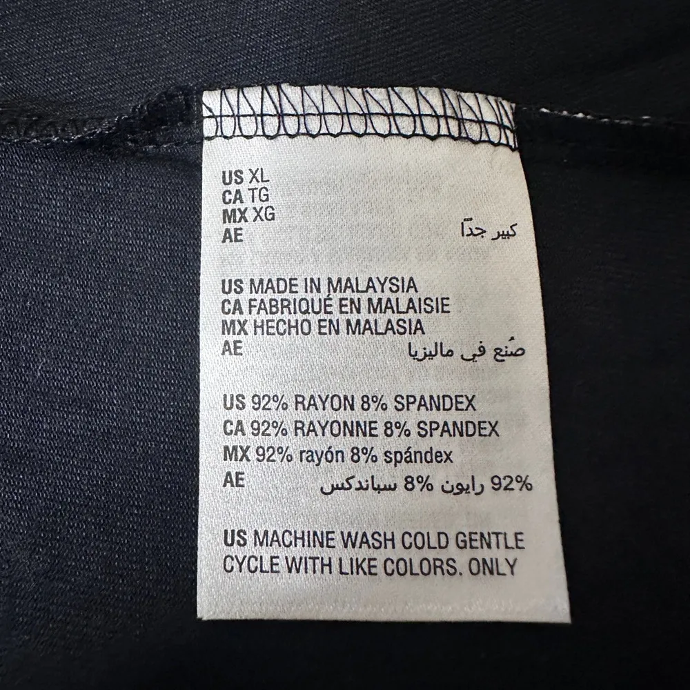 Style & Co. NWT Flip Flop Printed Black Dress size XL - Image 7