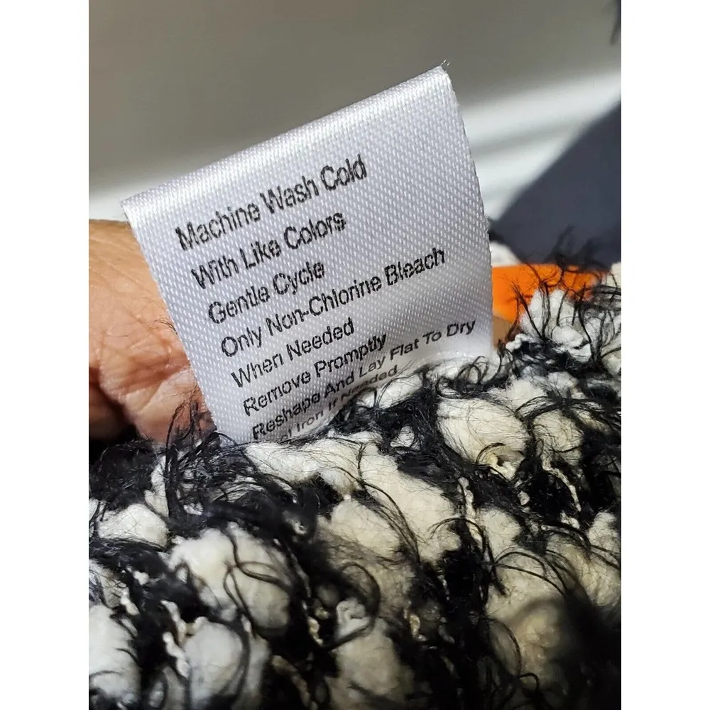 Absolutely Famous Women Black Polyester Long Sleeve Casual Hoodie Jacket Size S - Image 10