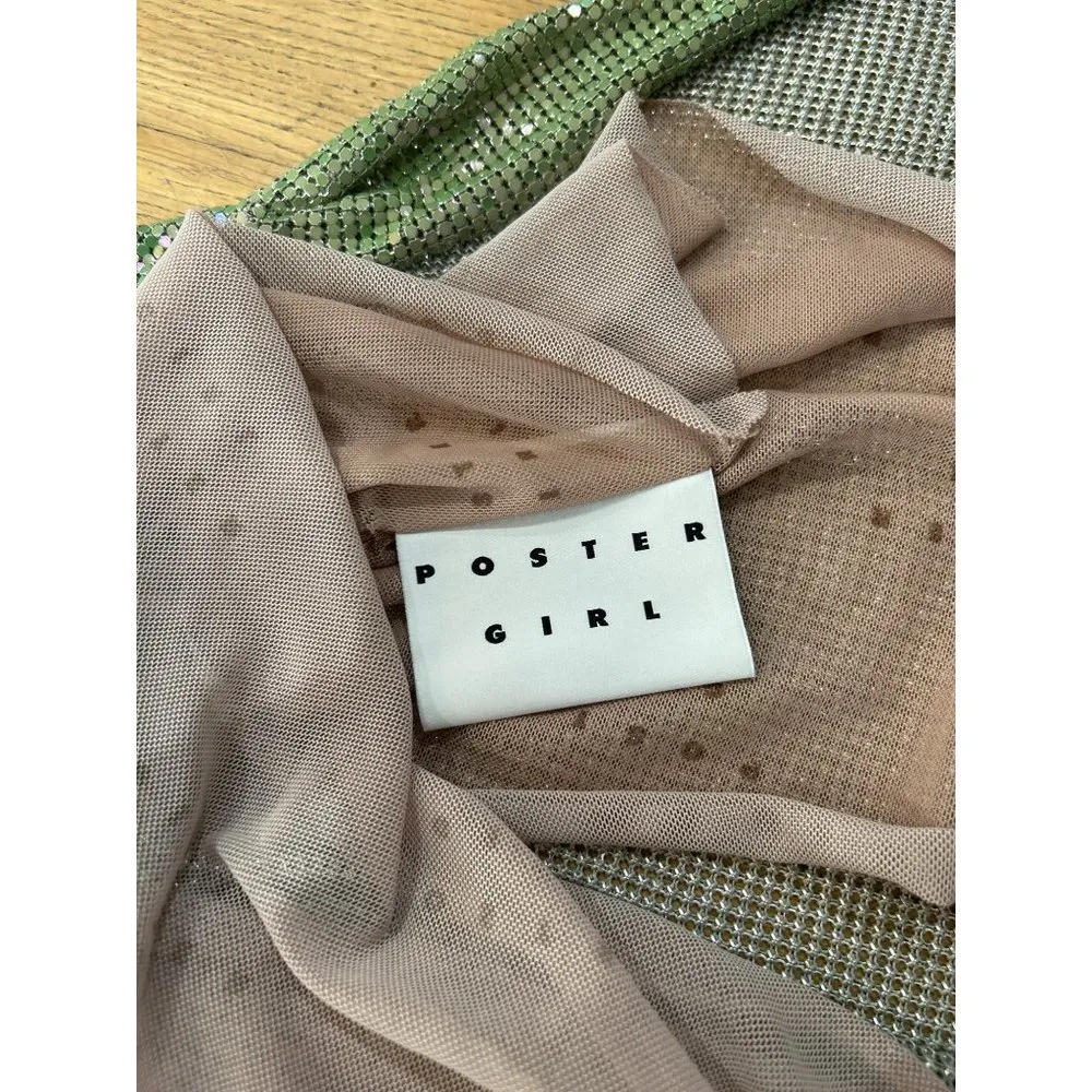 Poster Girl The Jana Crop Top Ultra Serpentine Womens Size Medium - Image 12