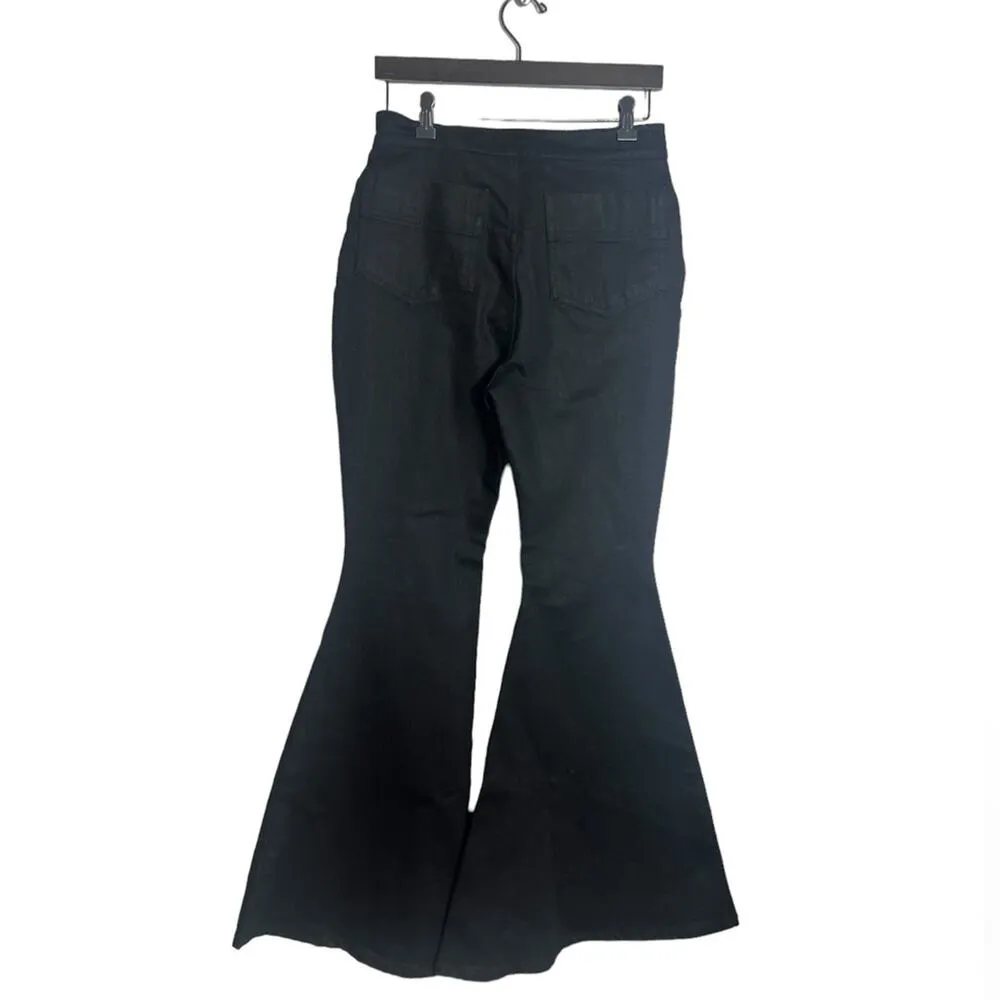 Ellery ophelia wide leg flare black Sz 27 - Image 8