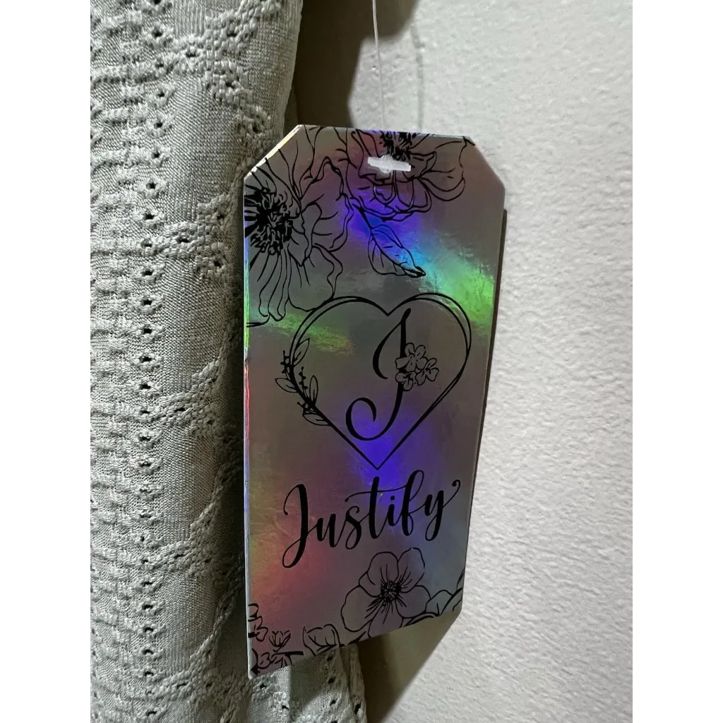 NWT ~ Justify ~  Slip Style Spaghetti Mini Dress Size Medium~ Sage Green - Image 6