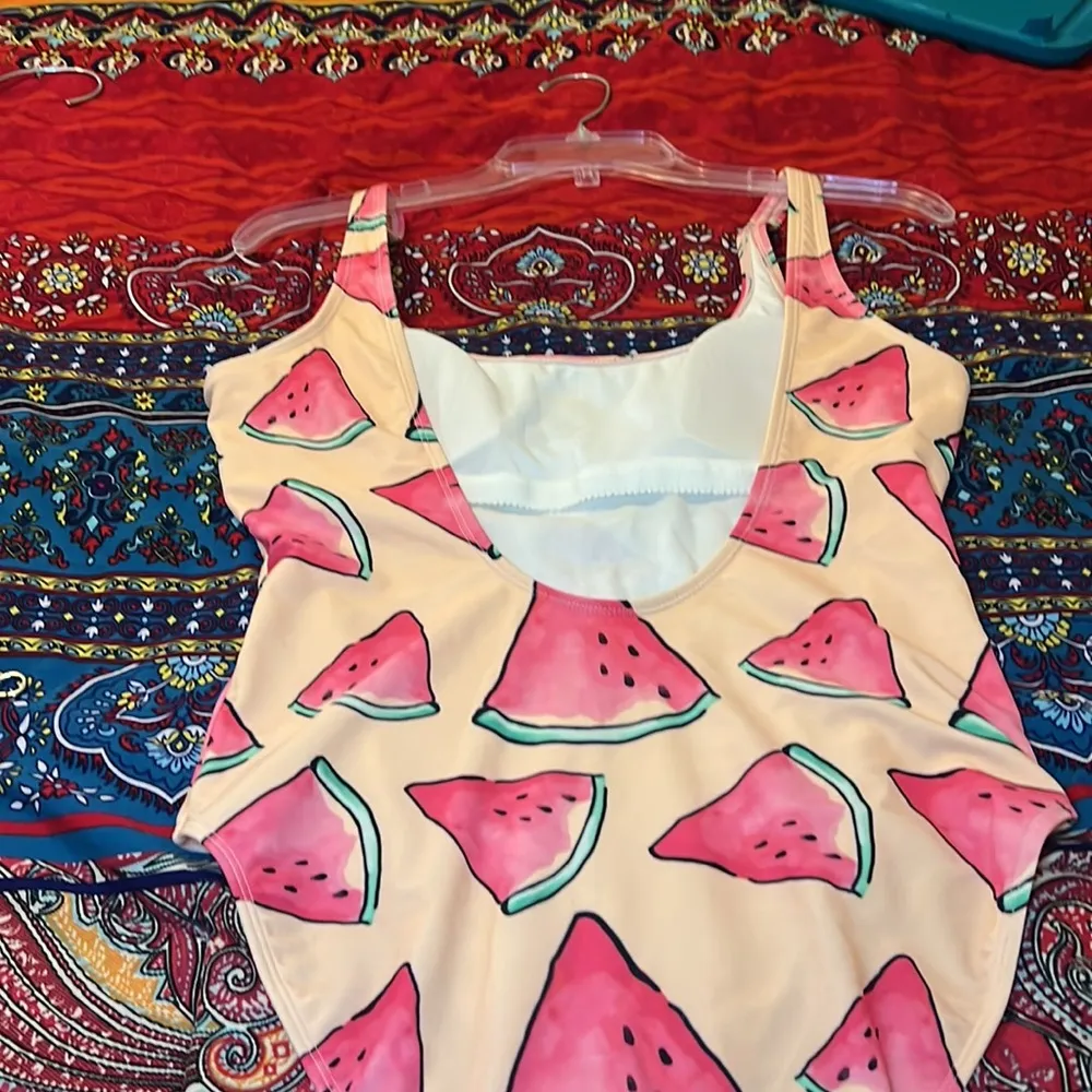 Ladies swimsuit Sz M by Hot Coals Pink Size M - Image 5